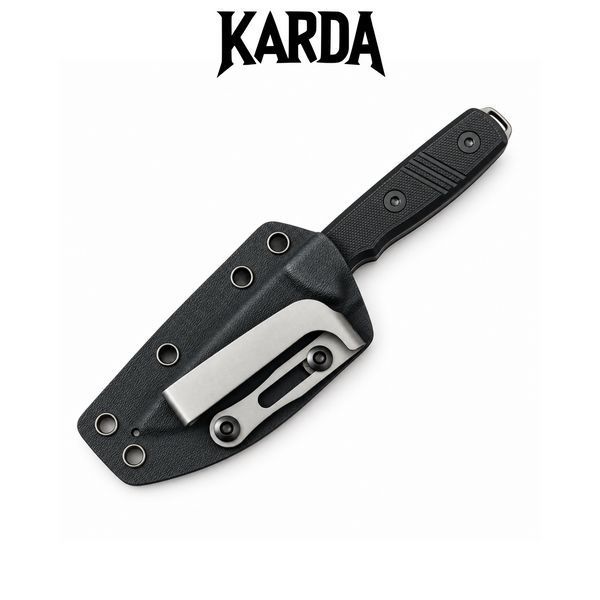 Ніж фіксований KARDA RAVEN Z069 Black Z069B фото
