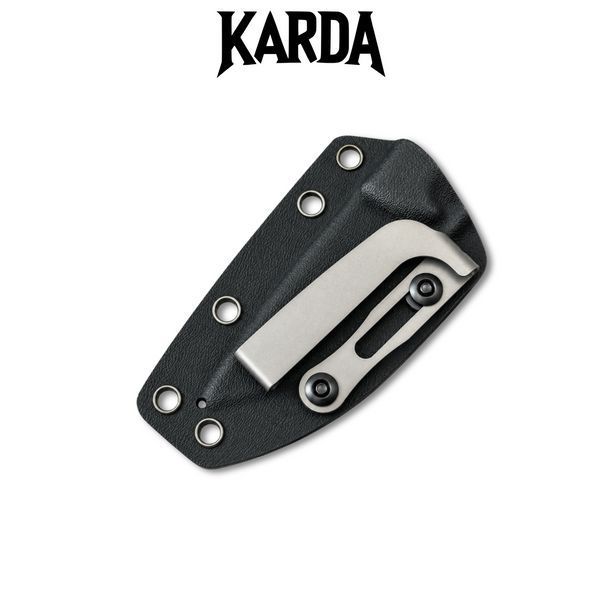 Ніж фіксований KARDA RAVEN Z069 Black Z069B фото