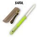 Ніж складний Karda J097 lime green handle tanto blade 1545 фото 3