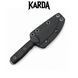 Ніж фіксований KARDA RAVEN Z069 Black Z069B фото 4