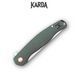 Ніж складаний Karda J328 Green J328G фото 6