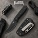 Ніж фіксований KARDA RAVEN Z069 Black Z069B фото 1