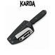 Ніж фіксований KARDA RAVEN Z069 Black Z069B фото 5