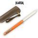 Ніж складний KARDA SPARK J097 orange handle tanto blade 1543 фото 3