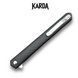 Ніж складний KARDA SPARK J097 black handle tanto blade 1541 фото 4