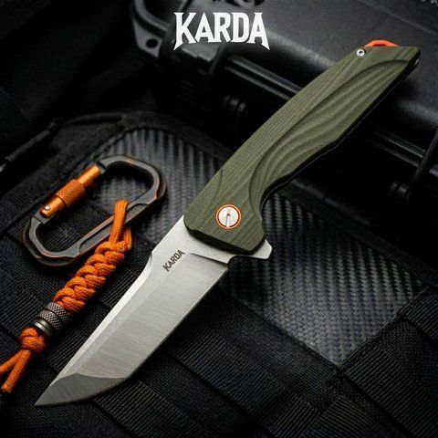 Ніж складний Karda J070 Green 1539 фото