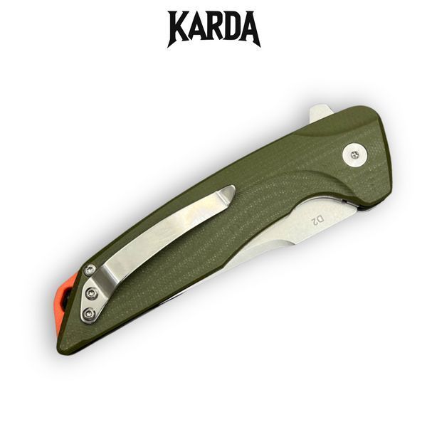 Ніж складний Karda J070 Green 1539 фото