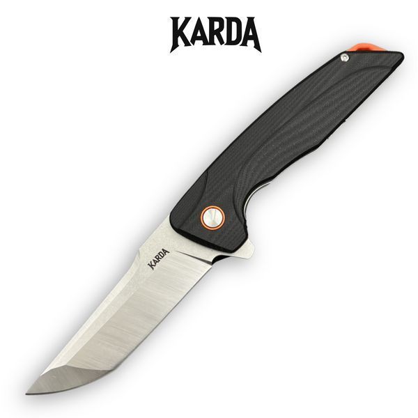 Ніж складний Karda J070 Black 1538 фото