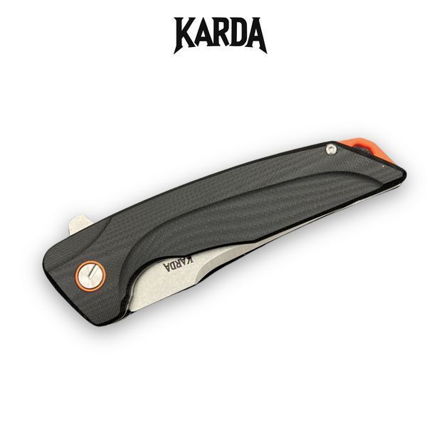 Ніж складний Karda J070 Black 1538 фото