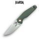 Ніж складаний Karda J325 Olive J325O фото 2