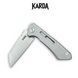 Ніж складний Karda J013 Silver 1533 фото 4