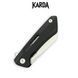 Ніж складний Karda J013 Black 1532 фото 4