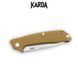Ніж Складний Karda J011 Brown 1531 фото 6