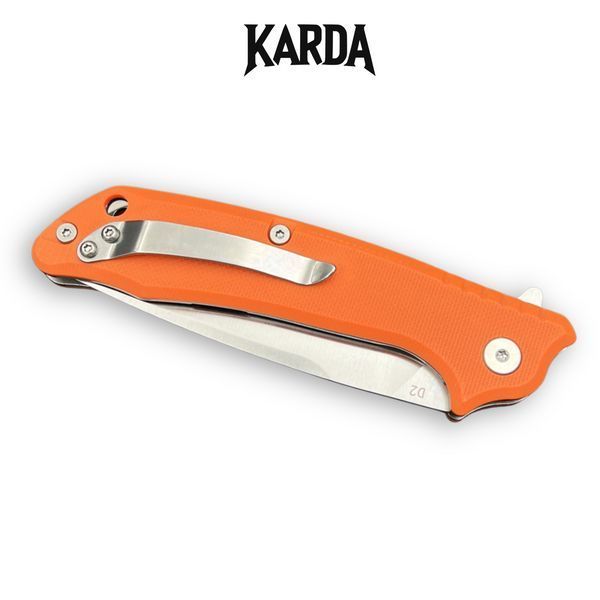 Ніж Складний Karda J011 Orange 1530 фото