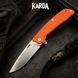 Ніж Складний Karda J011 Orange 1530 фото 1