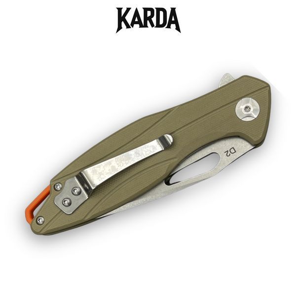 Ніж Складний Karda J008 Coyote 1528 фото