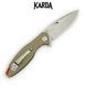 Ніж Складний Karda J008 Coyote 1528 фото 3