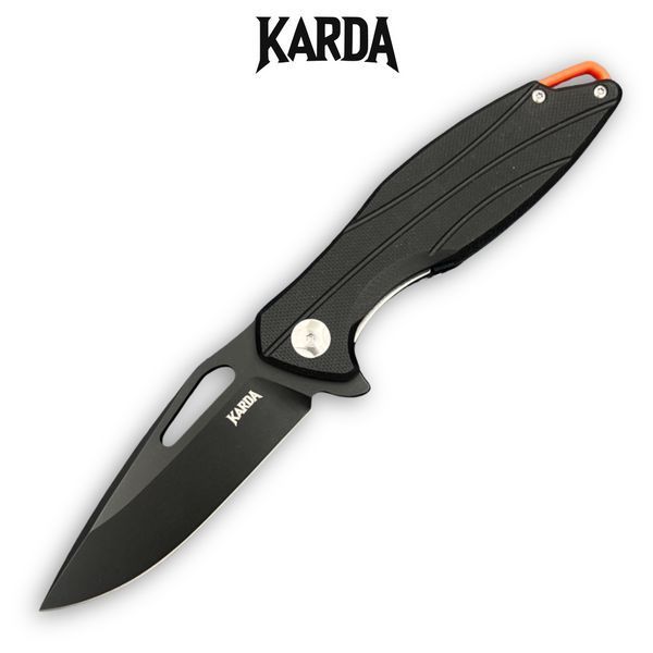 Ніж Складний Karda J008 Black 1527 фото