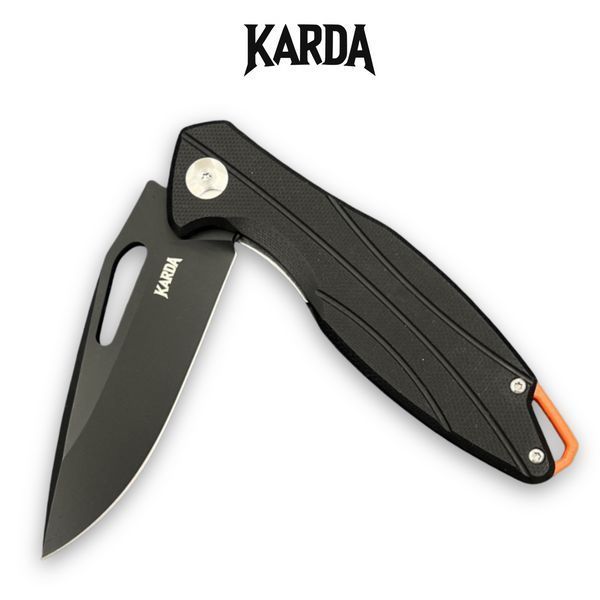 Ніж Складний Karda J008 Black 1527 фото