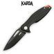 Ніж Складний Karda J008 Black 1527 фото 2