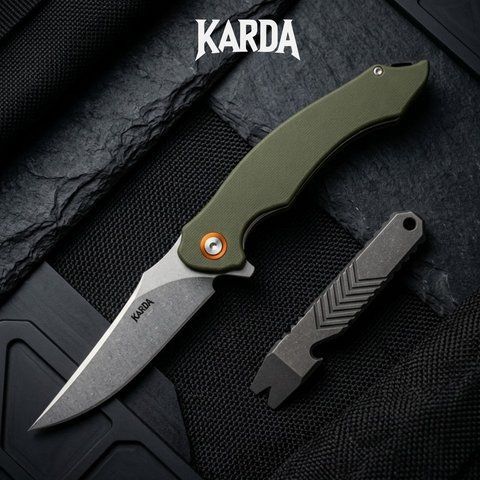 Ніж складаний Karda J307 Green J307G фото