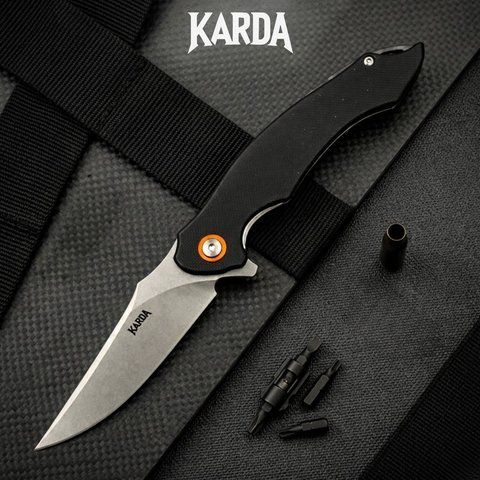 Ніж складаний Karda J307 Black J307B фото