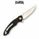 Ніж складаний Karda J307 Black J307B фото 3