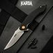 Ніж складаний Karda J307 Black J307B фото 1
