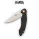 Ніж складаний Karda J307 Black J307B фото 4