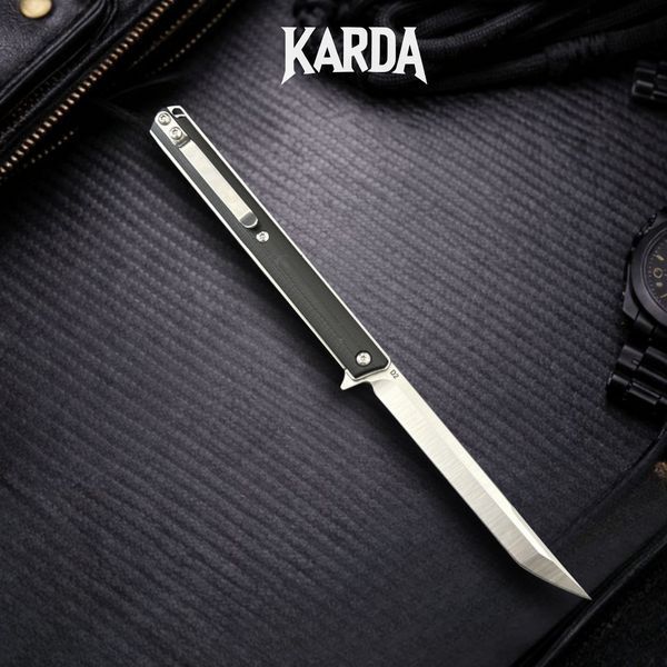 Ніж складний Karda J149 Black 1383 фото
